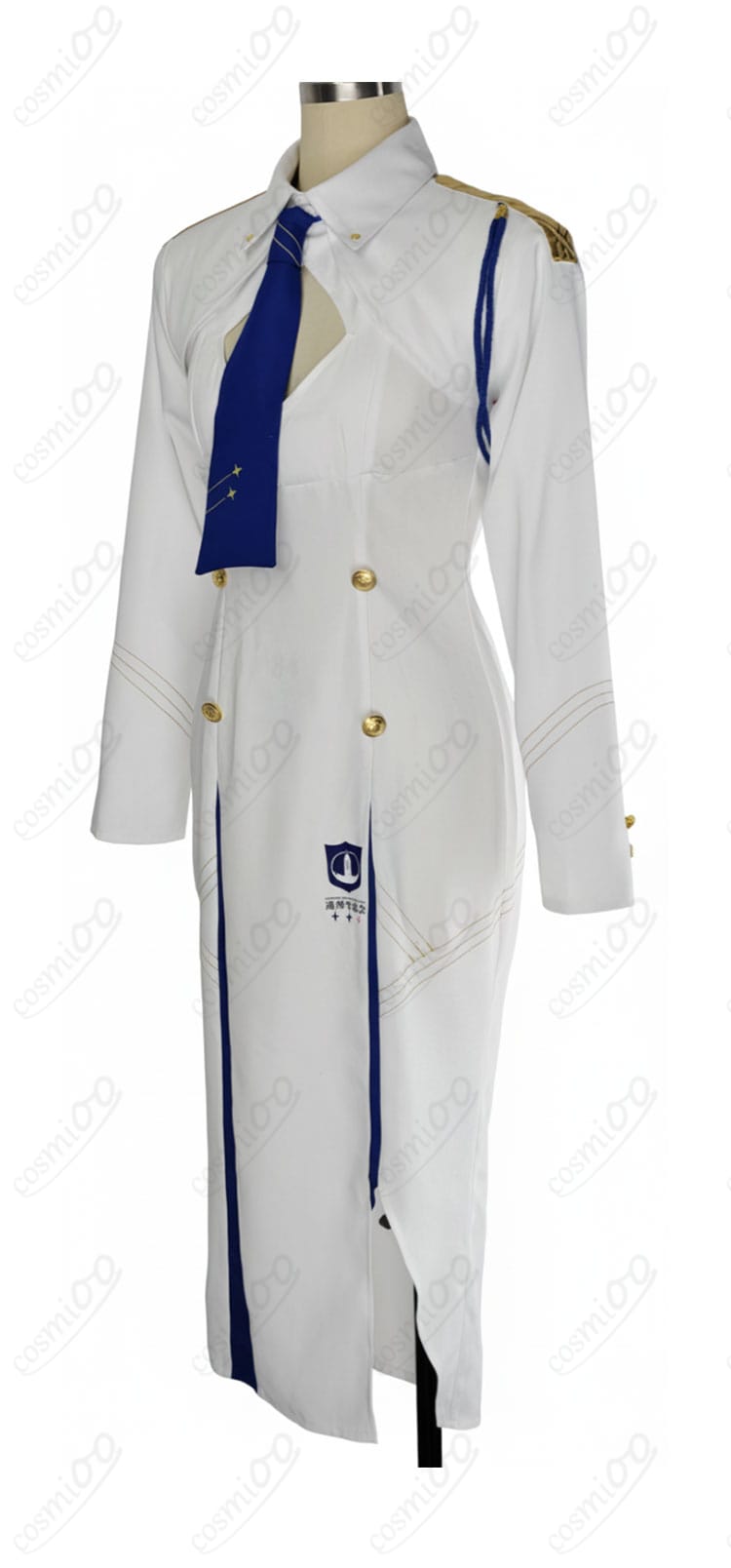 ブルーアーカイブ 岩櫃アユム コスプレ衣装|通常制服の側面シルエット