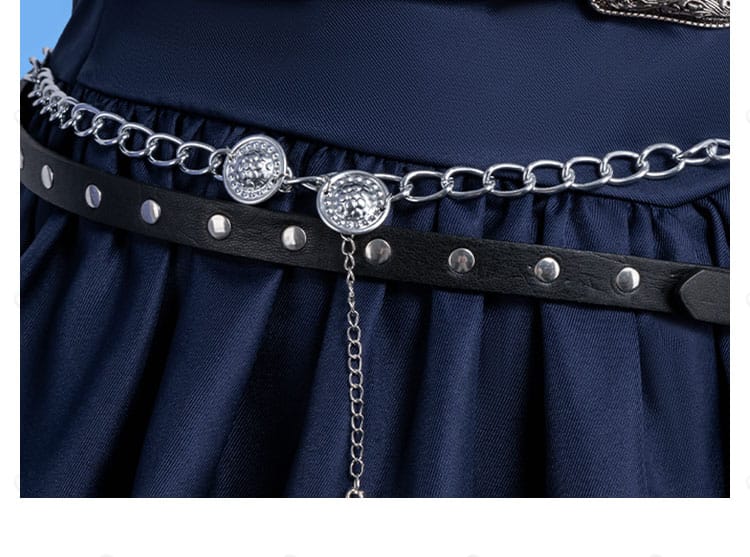 恋と深空 コスプレ衣装 腰飾りディテール写真|アクセの質感までしっかり再現