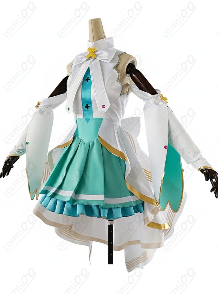 初音ミク 開かれた窓 コスプレ衣装 側面アングル|シルエット確認におすすめ