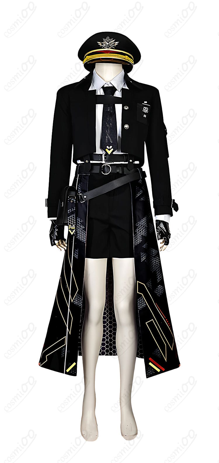 恋と深空 主人公「夜を切り裂く影」コスプレ衣装 正面画像|高品質フルセット