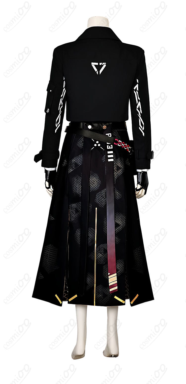 恋と深空 主人公「夜を切り裂く影」コスプレ衣装 背面画像|ディテールまで再現