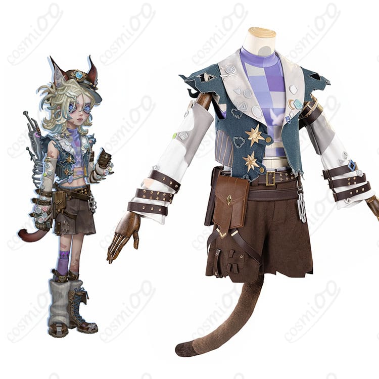 第五人格 幻灯師(アマンダ)「此岸の宴へ」コスプレ衣装 キャラビジュアルと衣装全体図