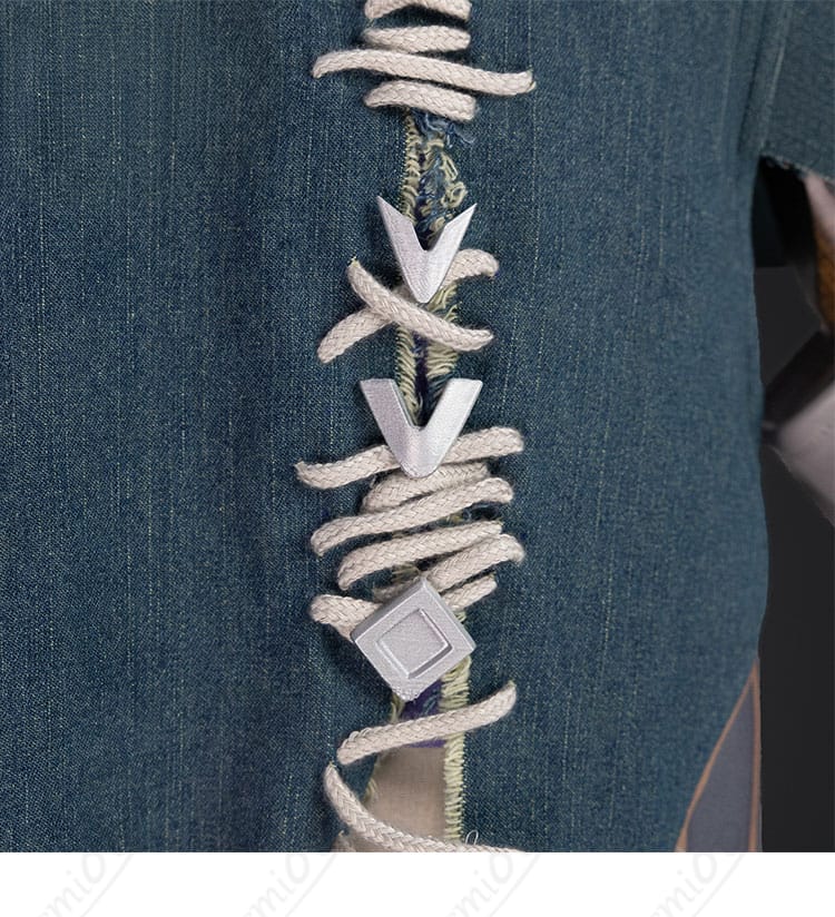 第五人格 幻灯師 コスプレ衣装 尻尾パーツ細部|立体感のある装飾