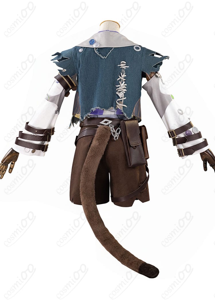 IdentityV 幻灯師「此岸の宴へ」コスプレ衣装 側面画像|シルエット確認