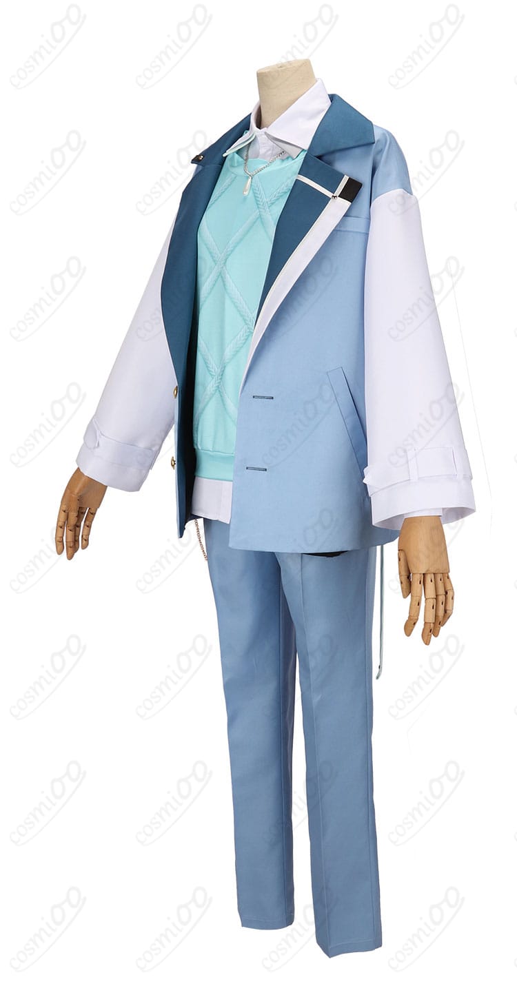 城瀬いすみ コスプレ衣装 左側面画像｜制服ディテールがよく分かる