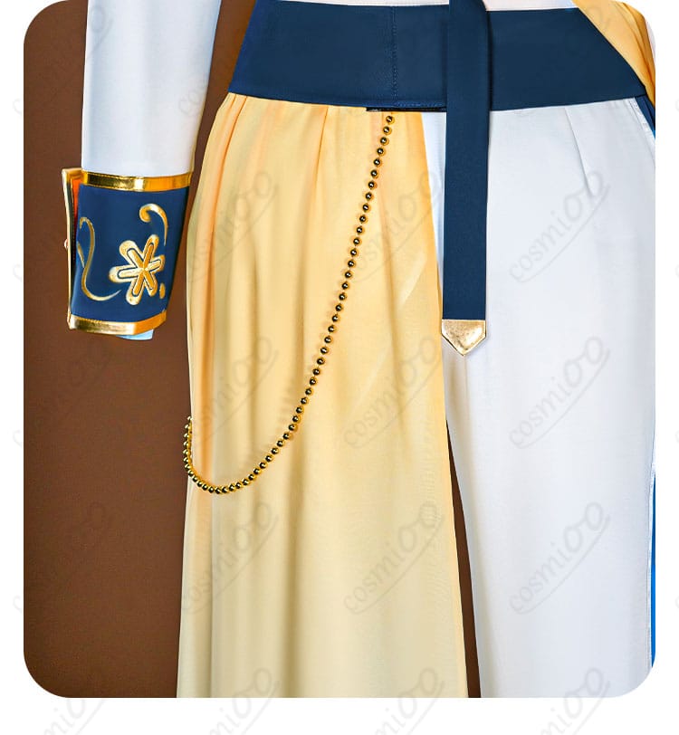 あんスタ 椎名ニキ ペアリング衣装 コート裾の装飾ディテール