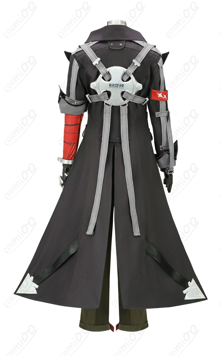 ゼンレスゾーンゼロ 狛野真斗 コスプレ衣装 背面全体図|バックスタイル・装飾再現