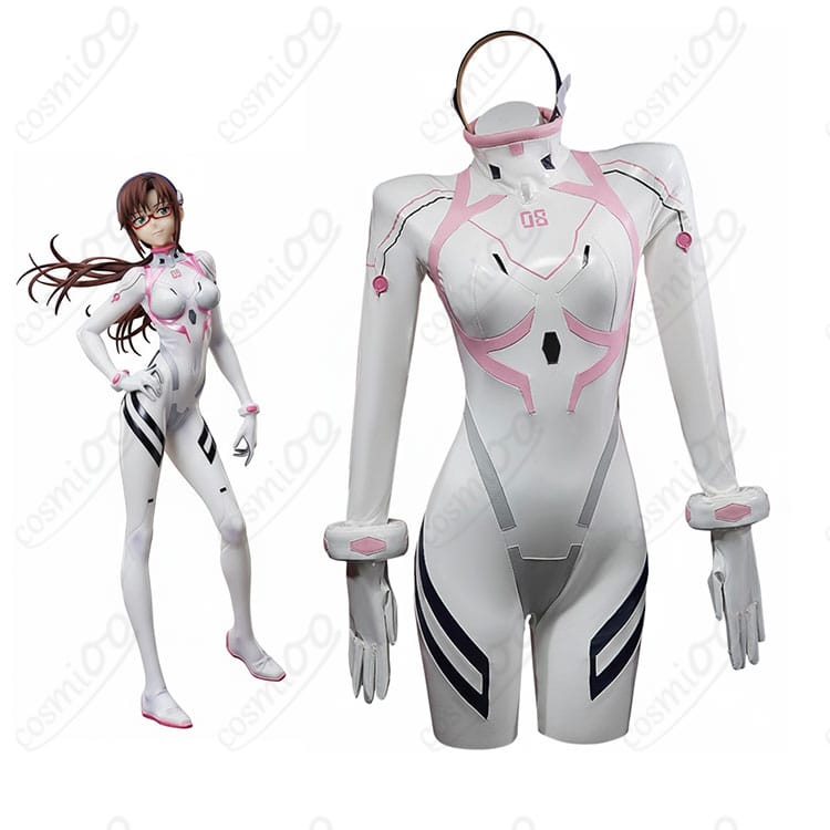 商品角色人物とプラグスーツ衣装の全体図|真希波マリ コスプレ衣装・高再現デザイン