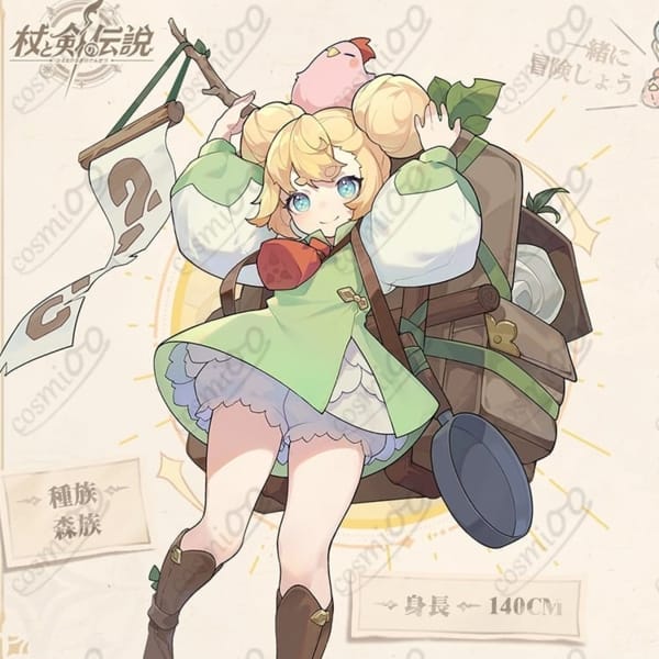 杖と剣の伝説 モリリン『カンスティン紀行』コスプレ衣装｜高再現・オーダーメイド対応