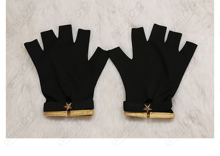 流星隊パワーアップ衣装 手袋・手袋装飾の細部|高品質仕上げのコスプレ用