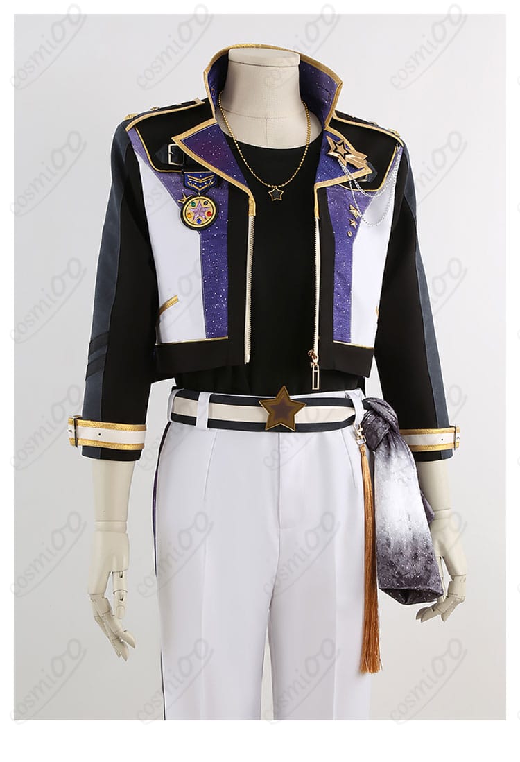 流星隊パワーアップ衣装 前身頃・門襟の装飾細部|精巧な作りが魅力