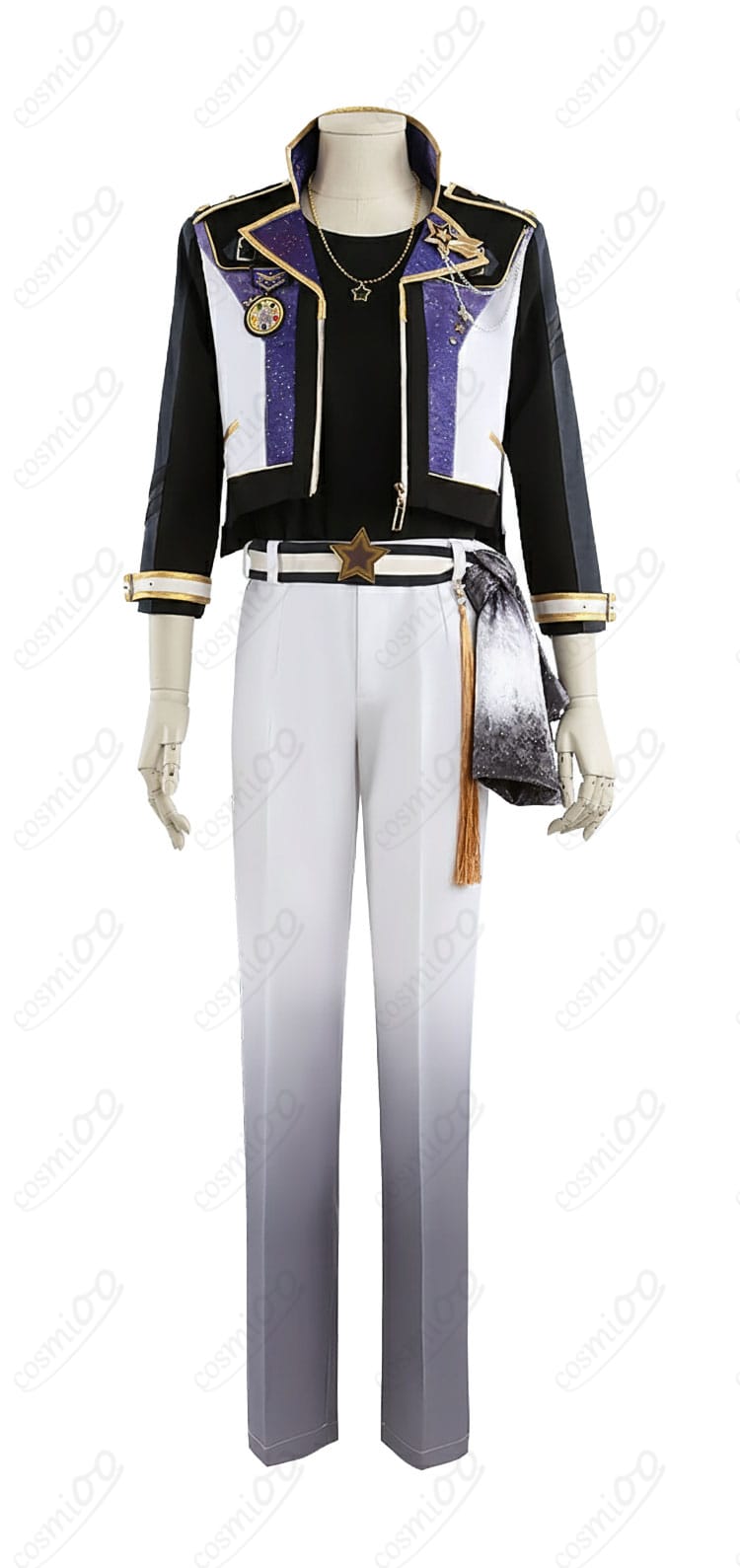 流星隊パワーアップ衣装 コスプレ服 正面デザイン|イベント・撮影向け