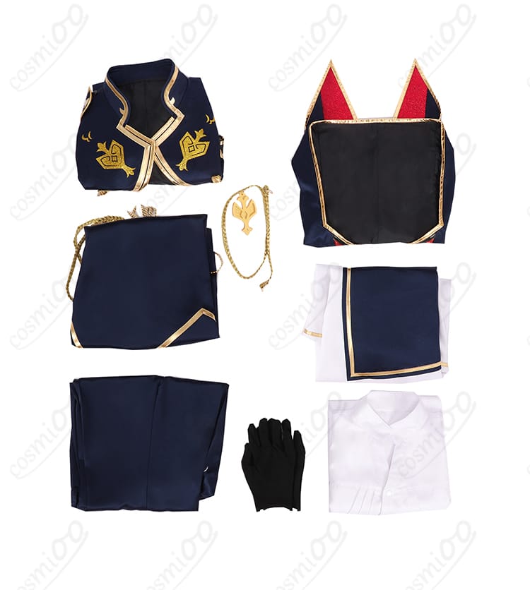 にじさんじ 葛葉 コスプレ衣装 セット内容一覧|コート・マント・ベスト・ズボン・手袋などフルセット