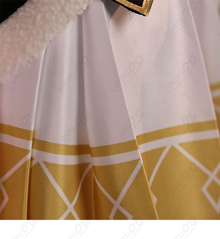 リゼロ ラム コスプレ衣装 スカート装飾ディテール|ふんわりシルエットが魅力