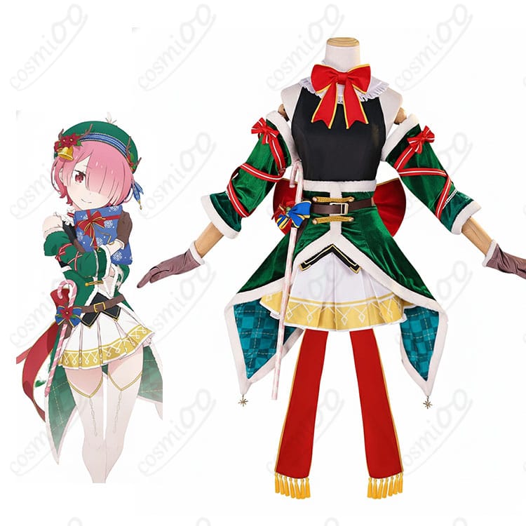 リゼロ ラム クリスマス記念コスプレ衣装 キャラクター着用イメージ|イベント・撮影会に最適