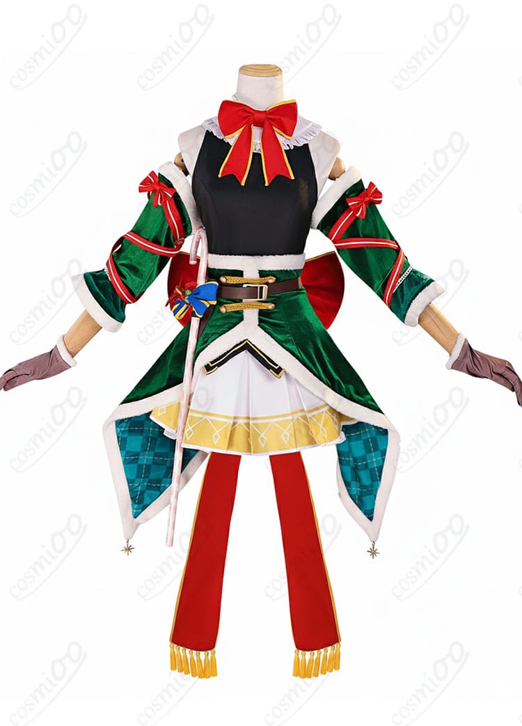 リゼロ ラム クリスマス コスプレ衣装 正面フルセット画像|高品質・送料無料