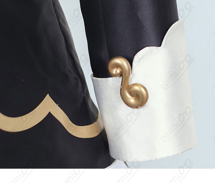 ポケマスEX タロ コスプレ衣装 袖口装飾ディテール写真 フレア形状