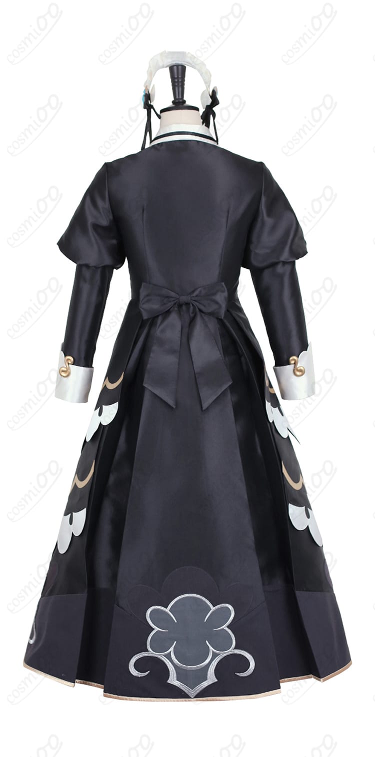 ポケマスEX タロ(25シーズン) コスプレ衣装 背面フルボディ写真 リボン装飾付き