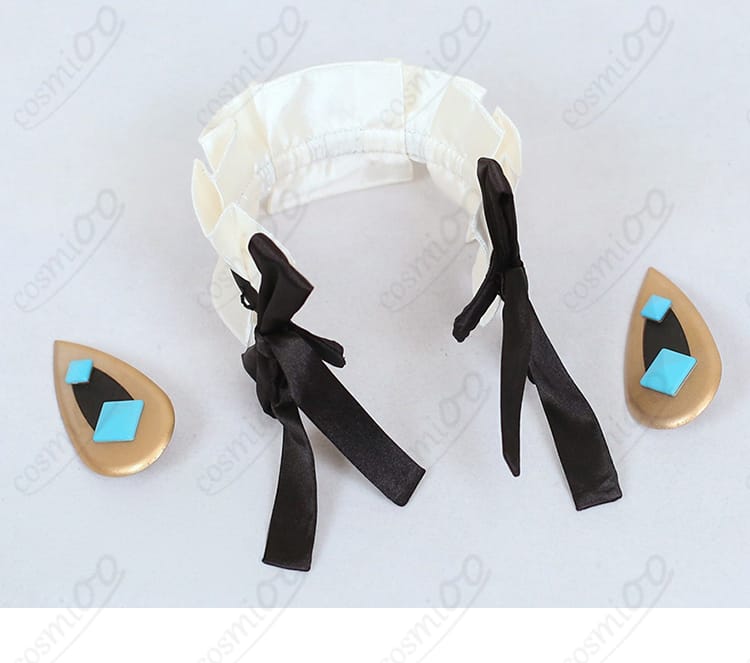 タロ&エルフーン コスプレ衣装 ヘアアクセサリーセット内容展示写真