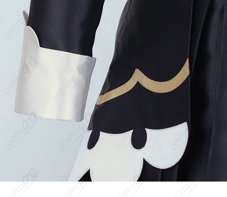 タロ ワルかわいいコスプレ衣装 裾デザイン細部 スカートラインの広がり