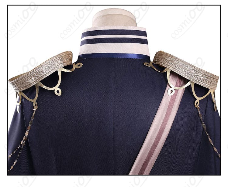 蓮見レイア コスプレ衣装 背面装飾ディテール|360度抜かりない仕上げ