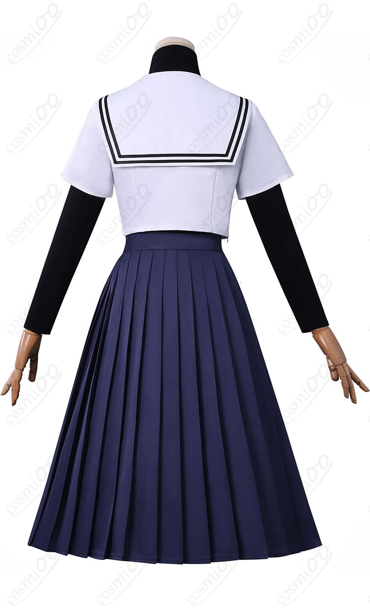 八百歳比名子 コスプレ衣装 背面全体図|後ろ姿ディテール