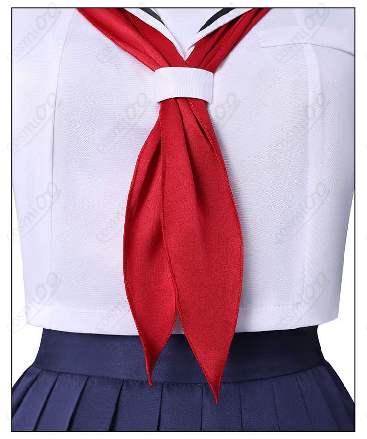 八百歳比名子 コスプレ衣装 赤いスカーフアクセサリー詳細|ワンポイント