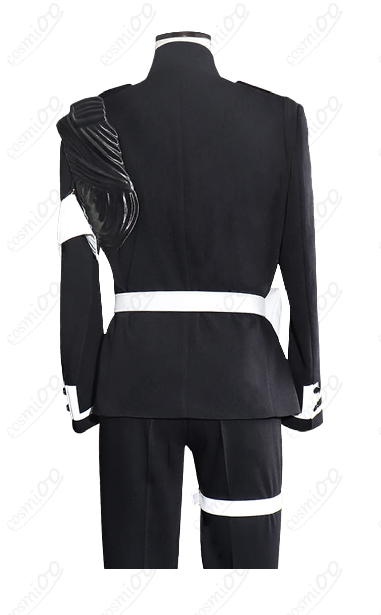 澄野拓海 コスプレ衣装 特防隊戦闘服 背面デザイン 全体写真