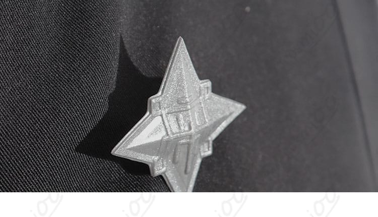 澄野拓海 コスプレ 特防隊戦闘服 胸部徽章 ディテール写真