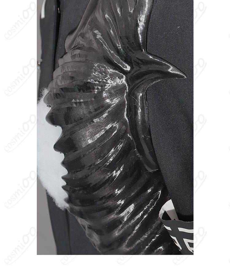 特防隊戦闘服 装飾パーツ ディテール写真