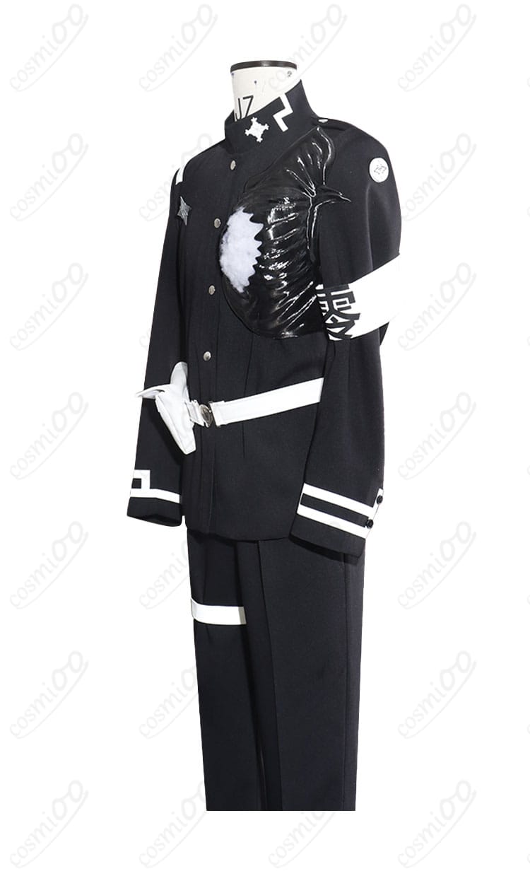 澄野拓海 コスプレ衣装 特防隊戦闘服 側面シルエット 写真