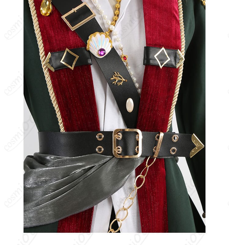 UNDEAD Velvet Ship コスプレ衣装 腰ベルトの細部写真・質感確認に