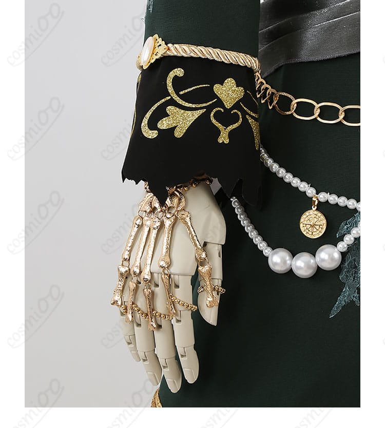 UNDEAD Velvet Ship コスプレ衣装 手飾り・アクセサリーのディテール