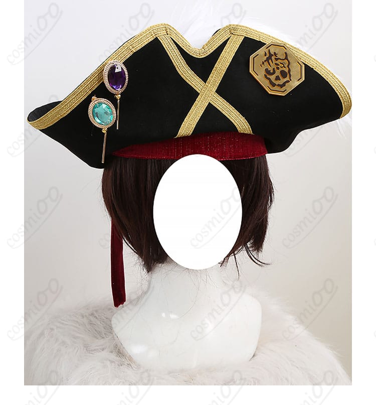 UNDEAD Velvet Ship コスプレ衣装 帽子(正面)アクセサリーのディテール