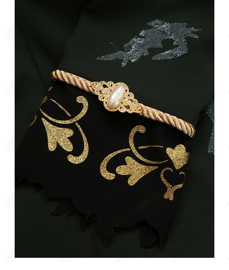 UNDEAD Velvet Ship コスプレ衣装 袖口装飾の細部・こだわりデザイン