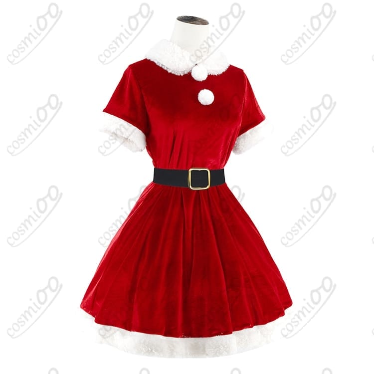 新世紀エヴァンゲリオン 綾波レイ クリスマスコスプレ｜高品質フルセット - 2枚目の画像