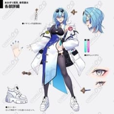 あおぎり高校 春雨麗女 通常衣装 コスプレ｜高再現・オーダーメイド対応 - 1枚目の画像（サムネイル）