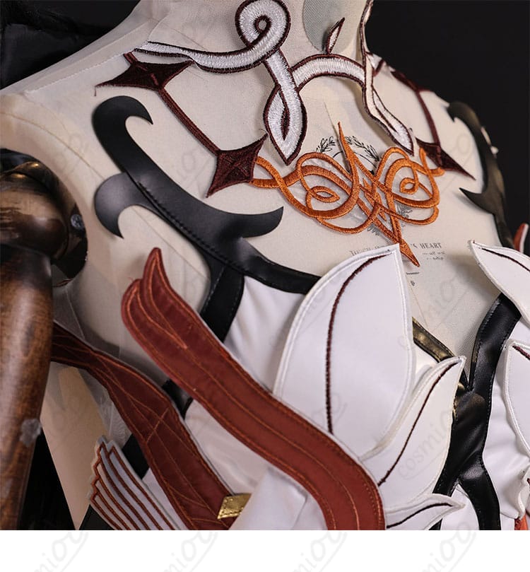 アスモダイ衣装 上着サイド装飾の詳細|原神コスプレ衣装