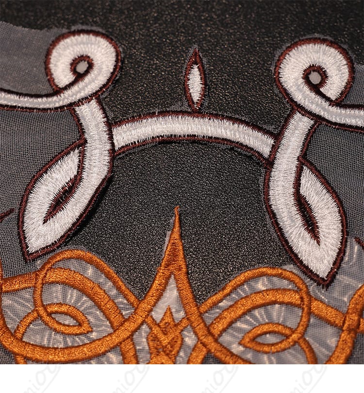 アスモダイ衣装 领口模様ディテール|原神コスプレ衣装