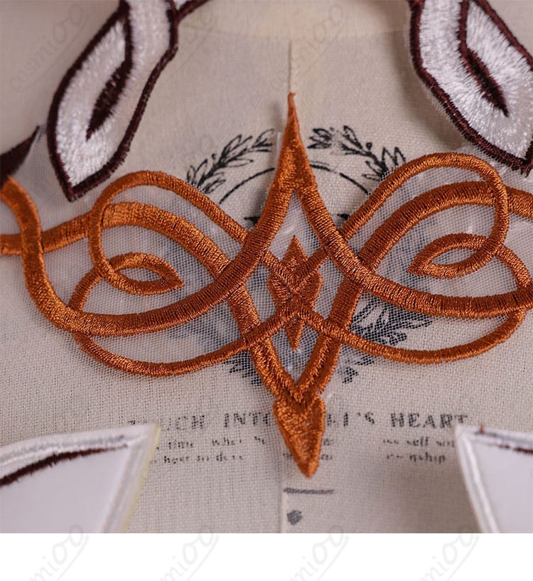 アスモダイ衣装 全体装飾ディテール|原神コスプレ衣装