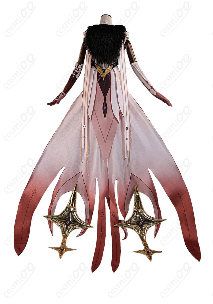 アスモダイ コスプレ衣装 背面デザイン|原神 空の執政