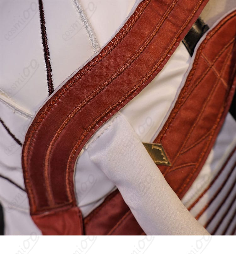 アスモダイ衣装 衣襟デザインの細部画像|原神コスプレ