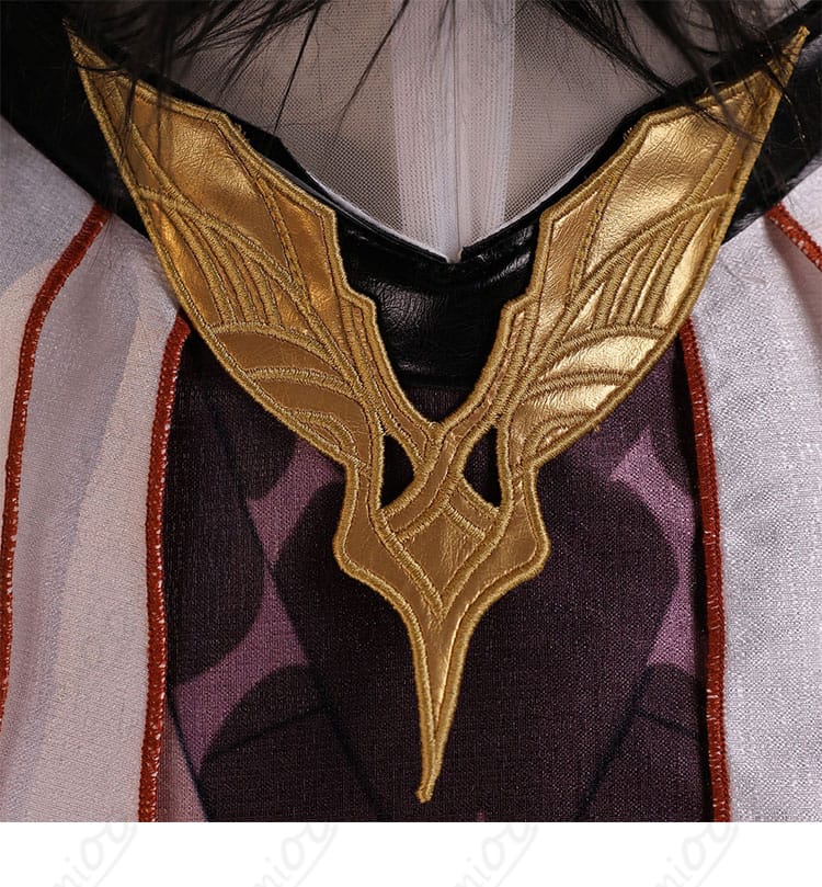 アスモダイ衣装 背面装飾ディテール画像|原神コスプレ