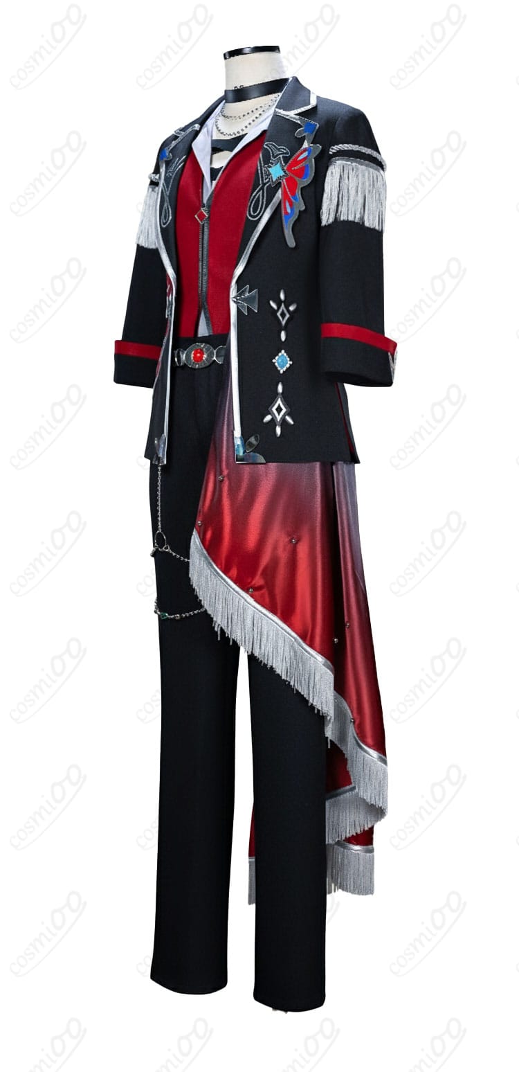 日々樹渉 荒地の翅 コスプレ衣装 側面全身画像 シルエット確認用