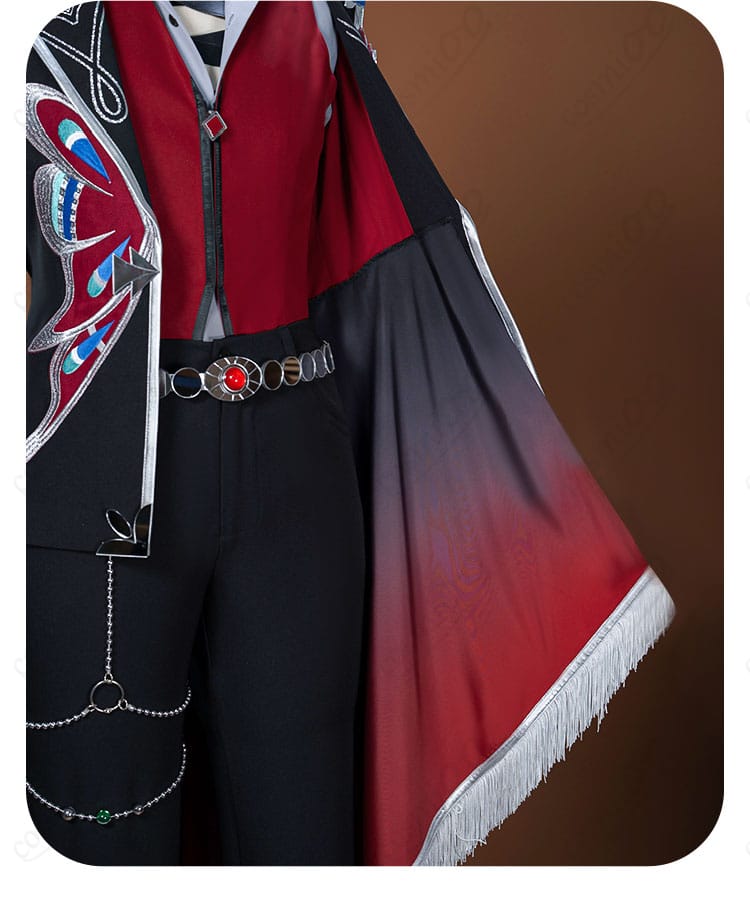 荒地の翅 日々樹渉 コスプレ衣装 コート裾・衣摆装飾ディテール写真