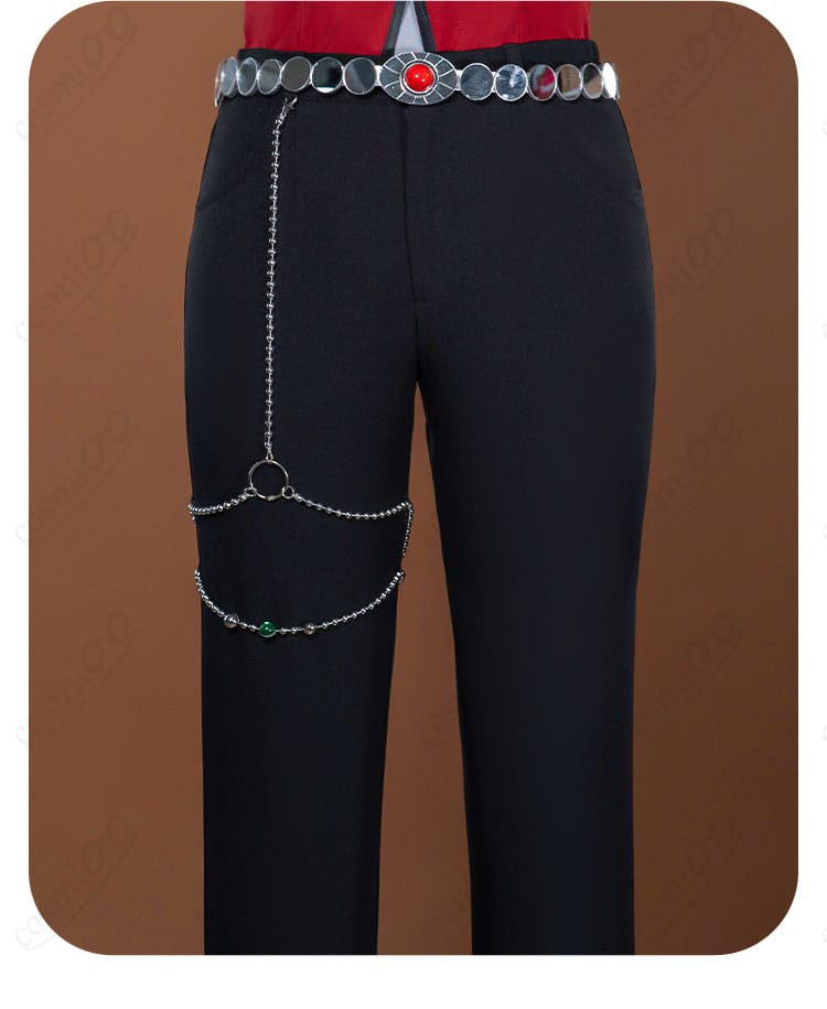 荒地の翅 日々樹渉 コスプレ衣装 ズボン裾・パンツ脚部装飾ディテール画像