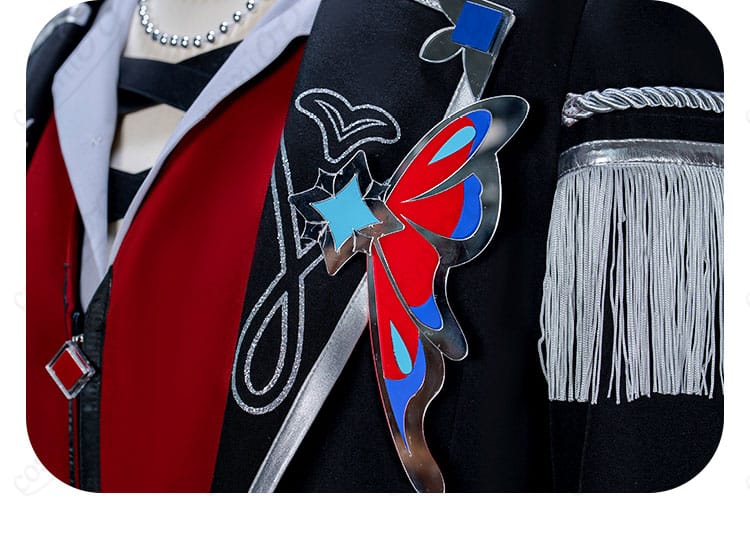 荒地の翅 日々樹渉 コスプレ衣装 胸飾り&アクセサリーディテール画像