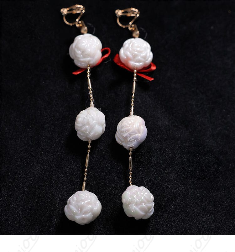 耳飾りディテール画像|ホロライブ 星街すいせい miCometベアブランド コスプレ小物