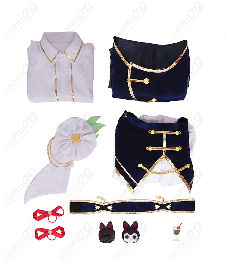 商品フルセット内容画像|戌亥とこ 5周年共通コスプレ衣装 セット内容一覧