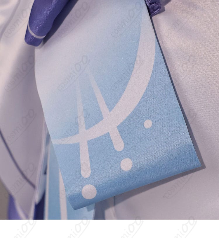 原神 ニコ・リヤン コスプレ衣装 背中飾りディテール|美しい後ろ姿